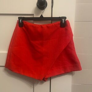 Vestique Vibrant Red Women's Skorts